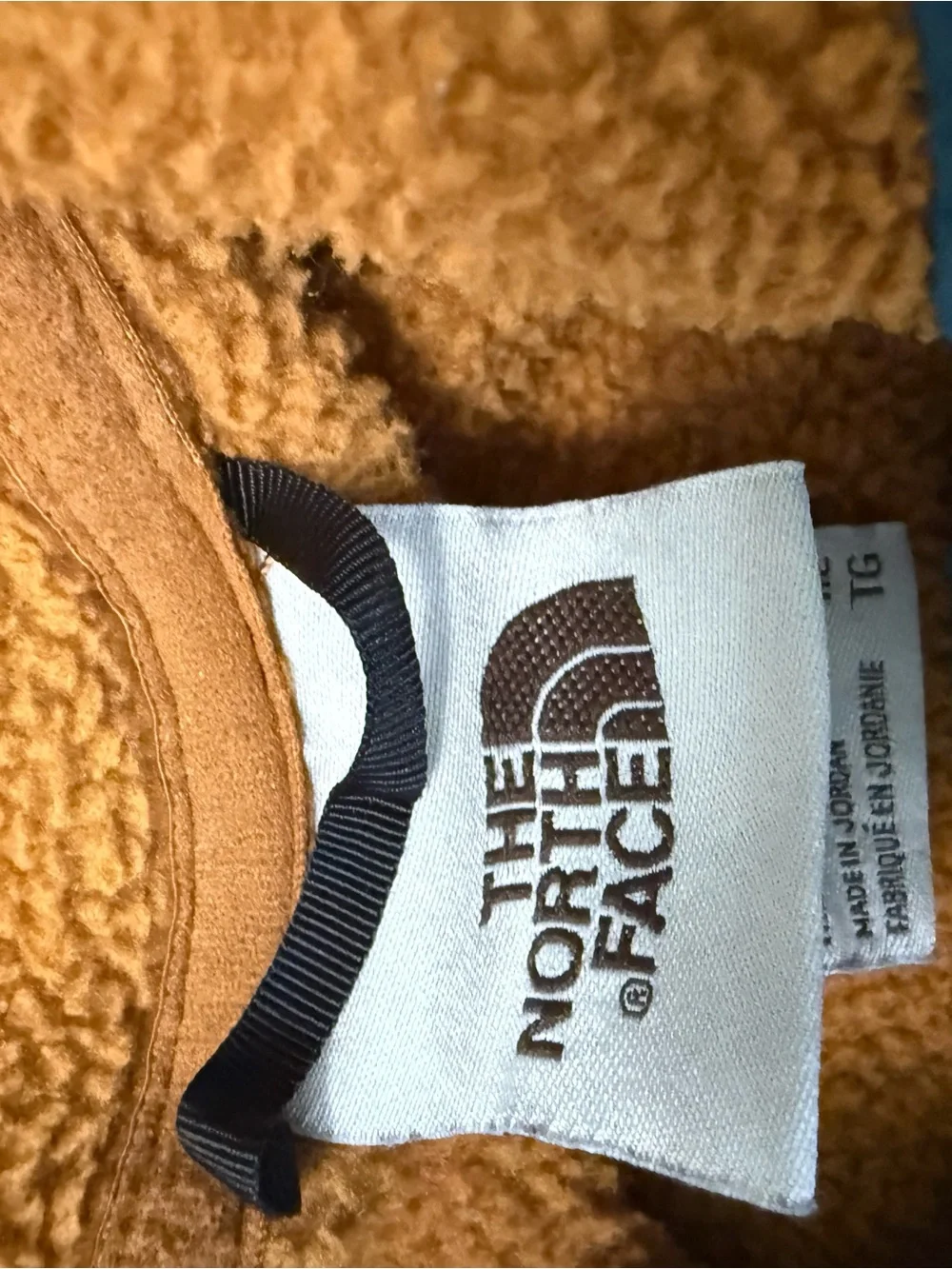 The North Face Men’s XL Campshire Brown Blue Fleece Hoodie